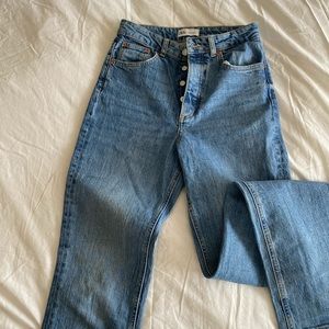 Zara jeans, bootleg size:4